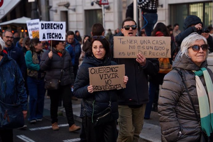 El sindicato de inquilinos convoca la primera manifestación estatal por la vivienda 1