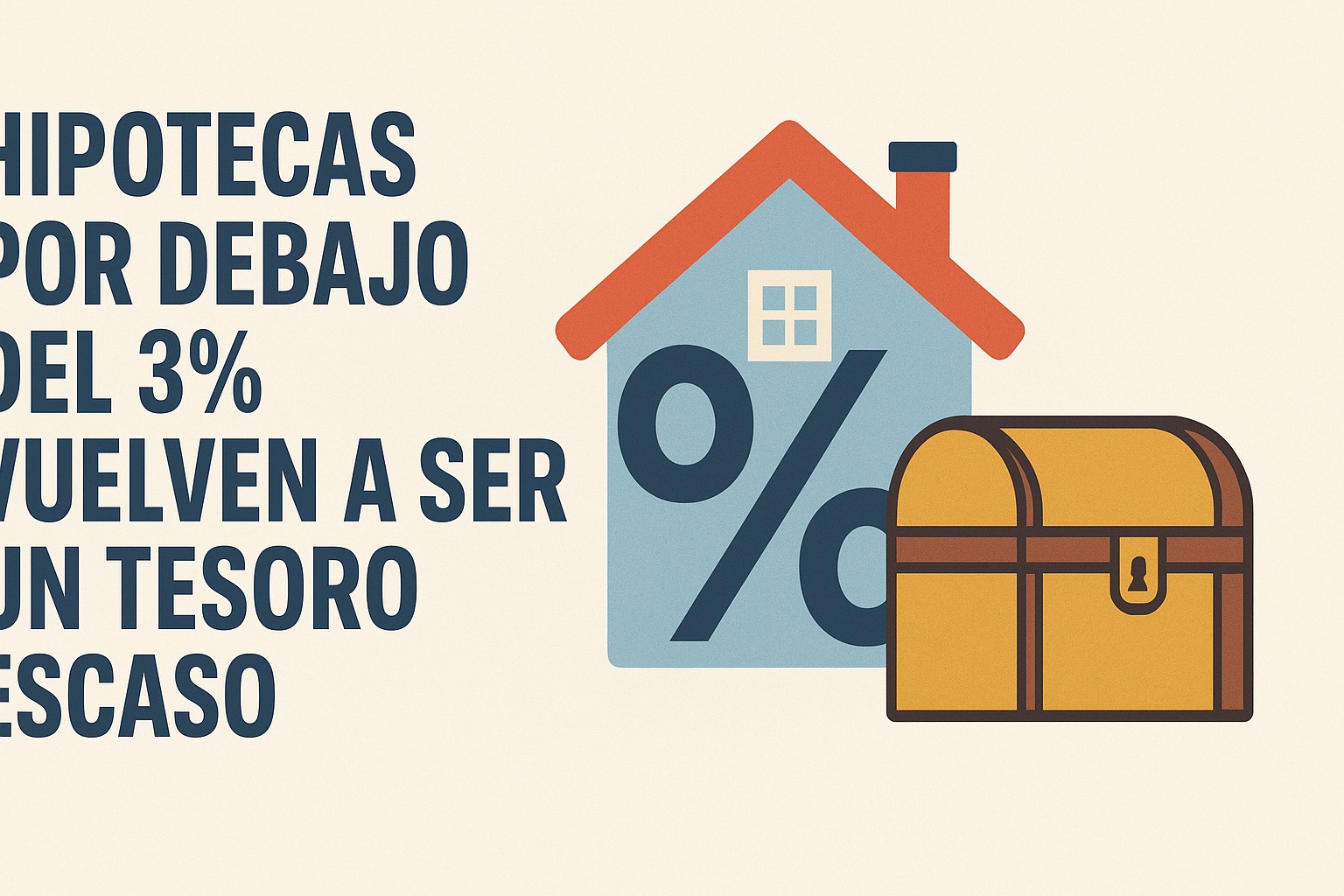 ¿Hipotecas fijas por debajo del 3%? 1