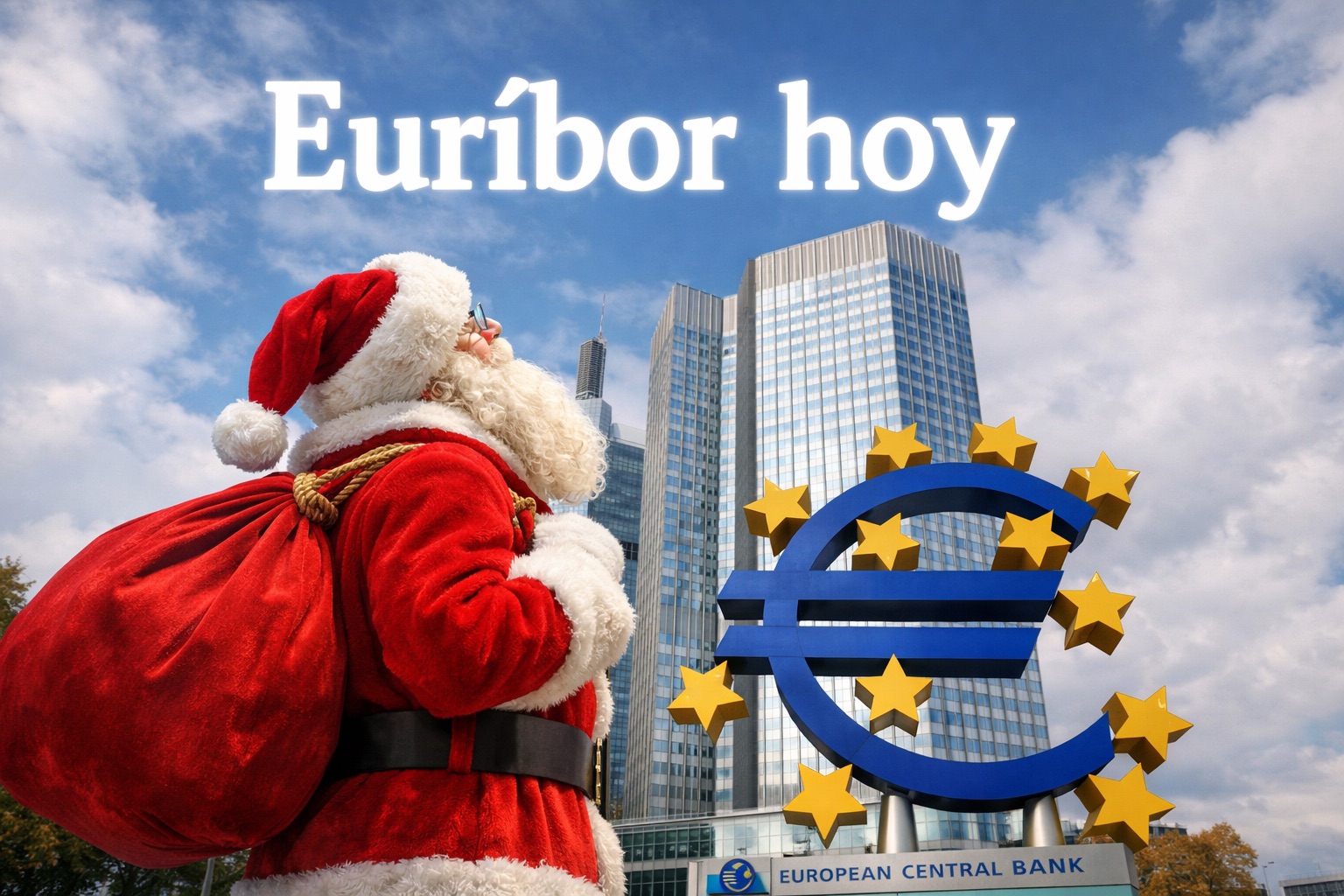 El Euribor baja y nos alegra la nochebuena 1