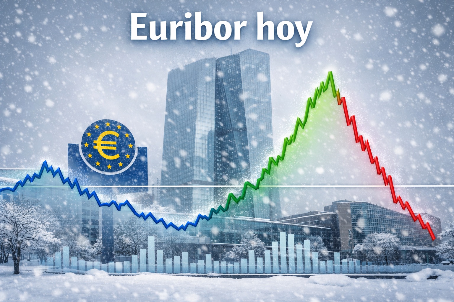 El Euríbor dará una alegría a los hipotecados en Enero 1