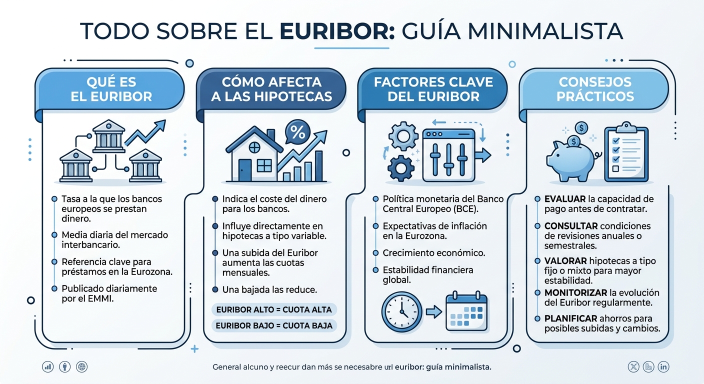 Euríbor: la clave que mueve tu hipoteca y no sabías explicar 1