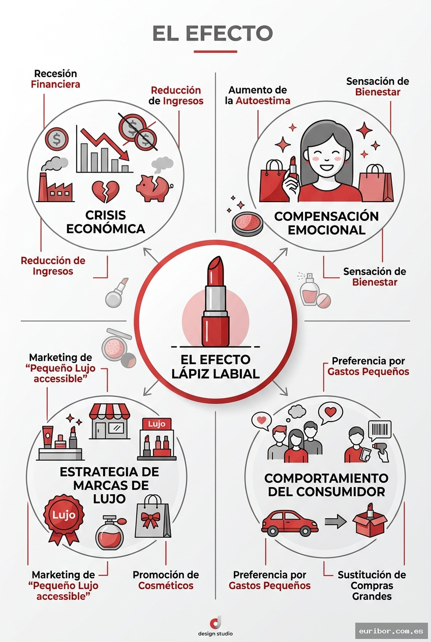 El efecto "Labial Rojo": La paradoja económica de comprar lujo en tiempos de crisis 1