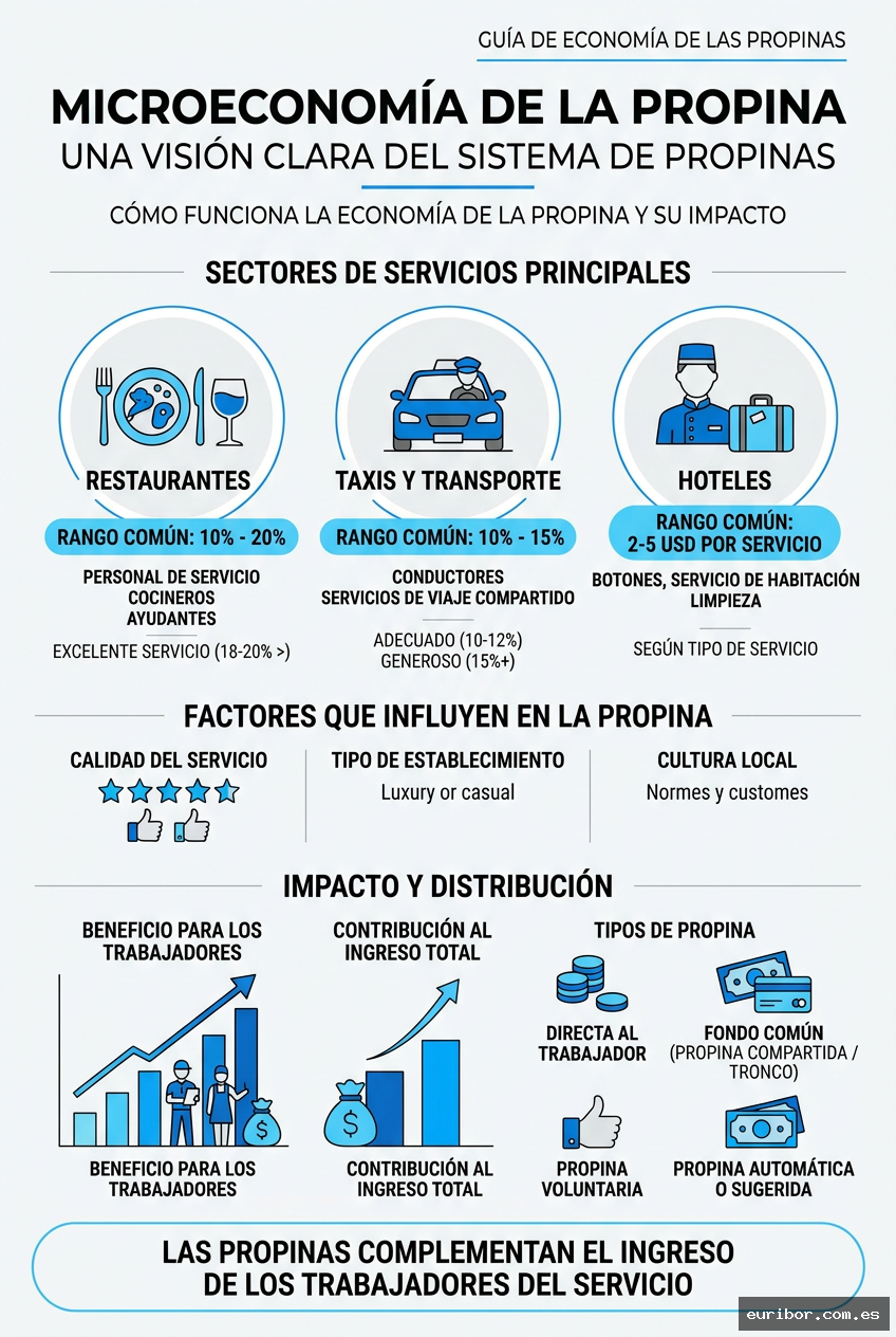 La economía de las propinas: Un viaje entre la costumbre social y la remuneración laboral 1