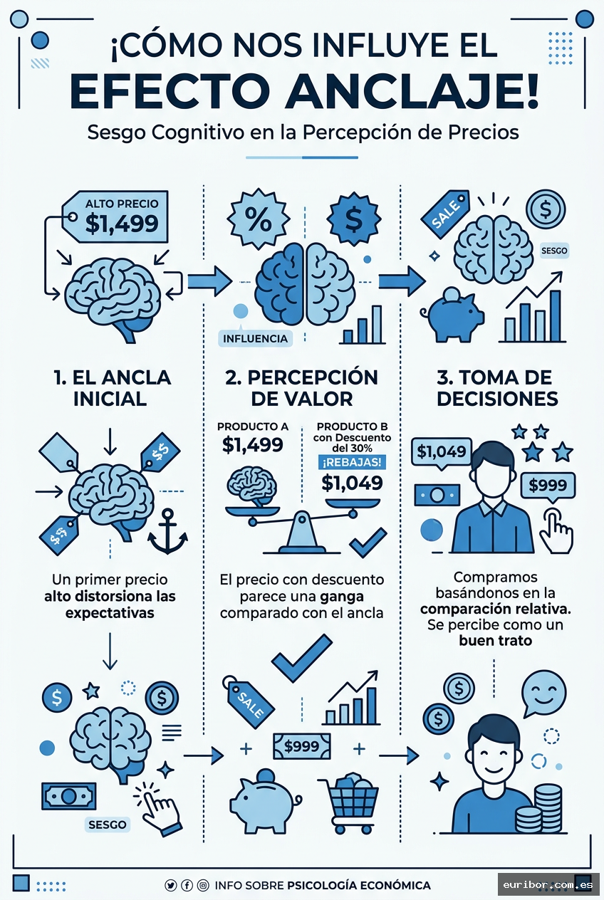 El efecto anclaje: Cómo el primer precio que ves condiciona tu compra 1