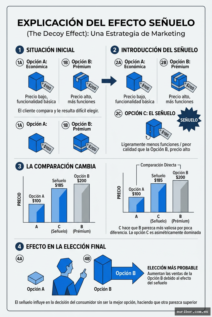 El efecto señuelo: cómo una opción mala te hace comprar lo más caro 1