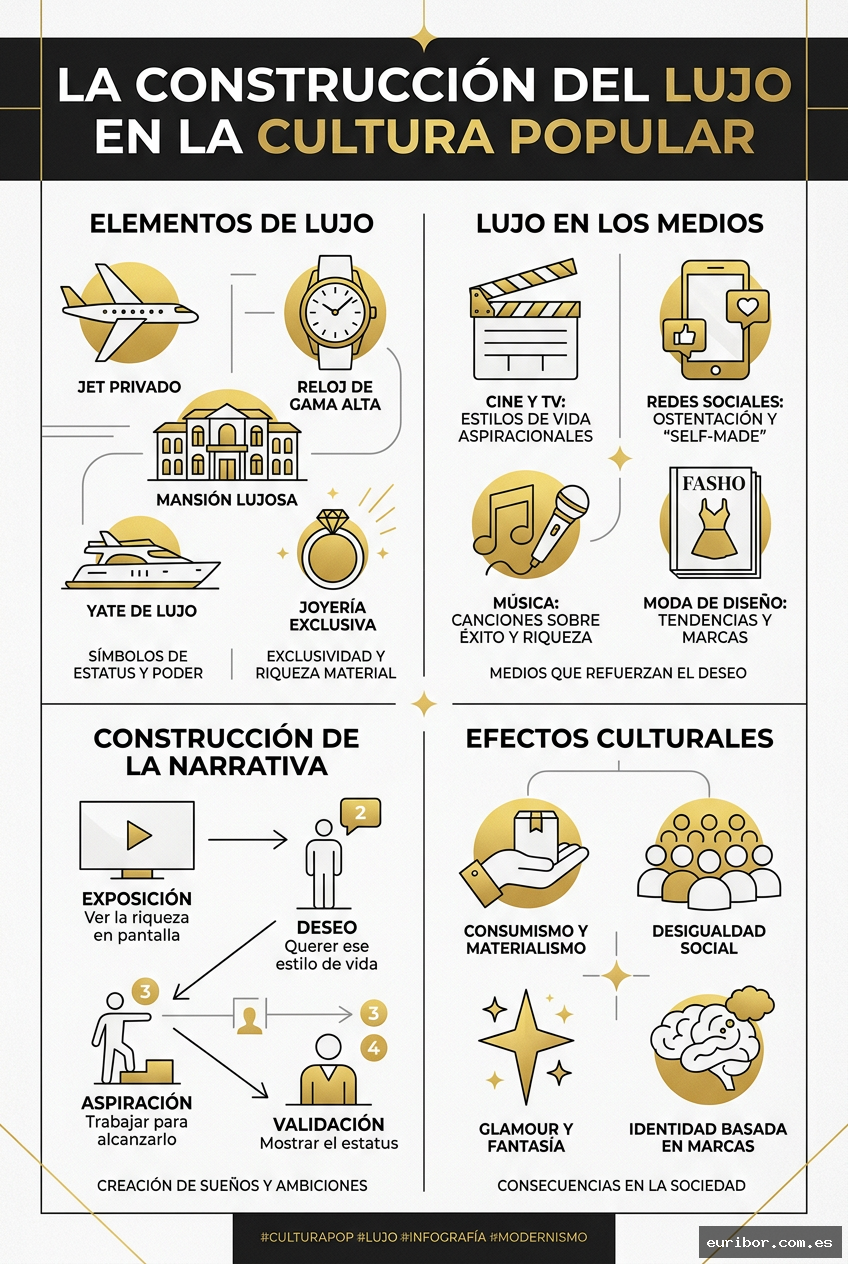 El lujo en la cultura pop: Cómo la ficción moldea nuestras percepciones del consumo de élite 1