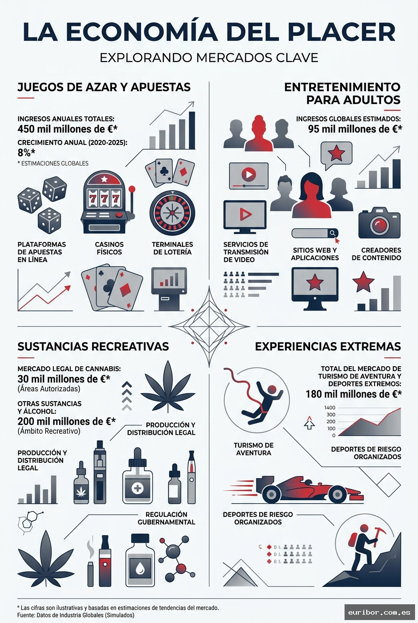 La economía de los vicios y placeres: Un mercado global multimillonario 1