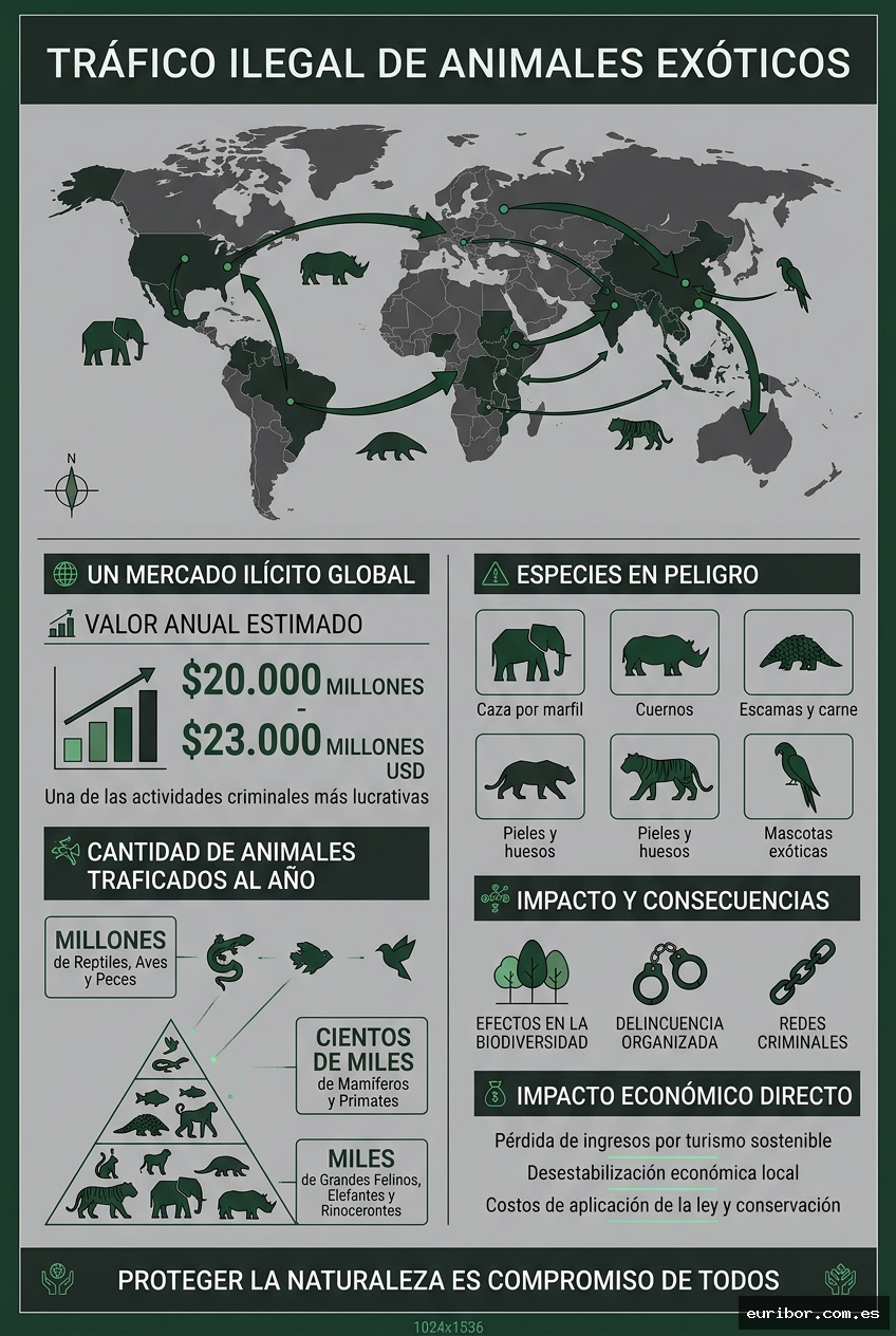 El negocio negro del tráfico de animales exóticos: Cuánto mueve esta industria ilegal 1
