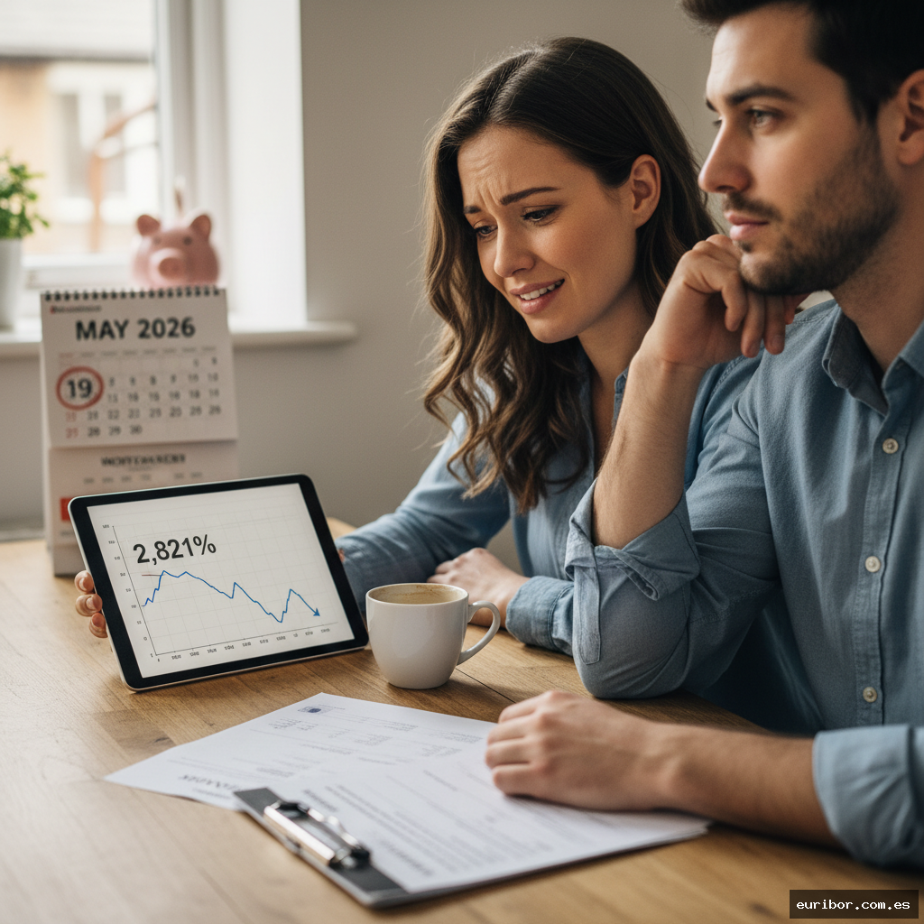 Euríbor hoy, 19 de mayo de 2026: Un respiro momentáneo para los hipotecados en medio de la incertidumbre financiera 1