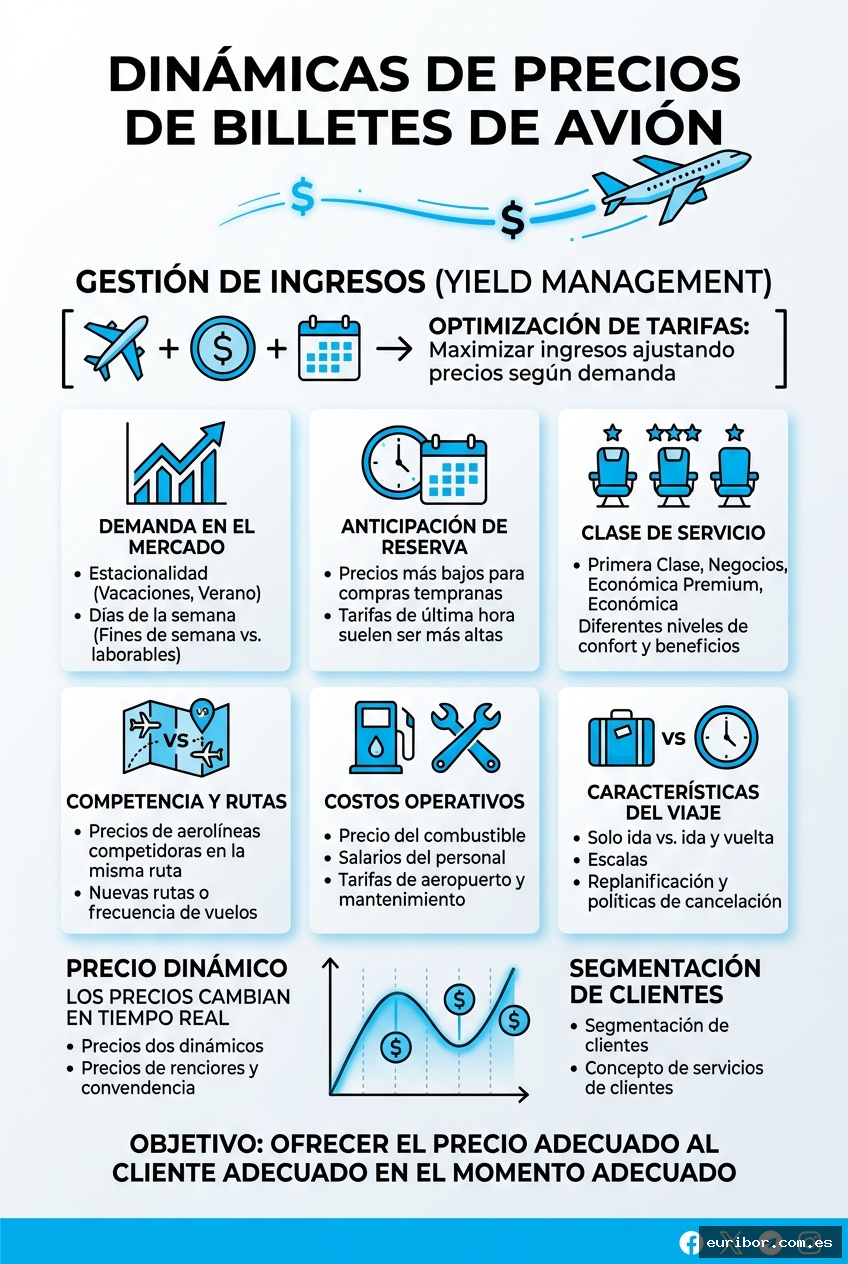 Por qué los billetes de avión cambian de precio cada 5 minutos: La verdad detrás del yield management 1