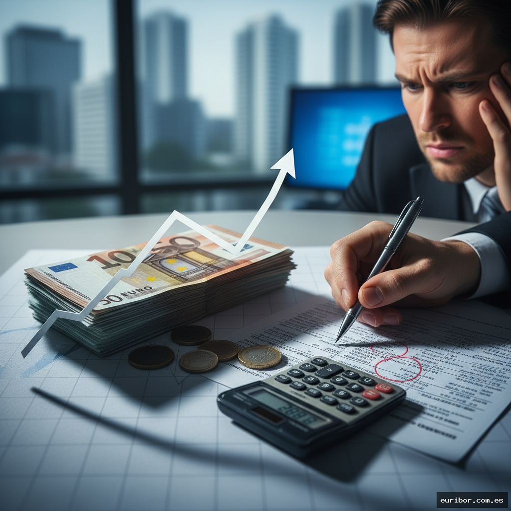 Euríbor hoy, 21 de mayo: El índice repunta al 2,828% elevando las cuotas hipotecarias 1