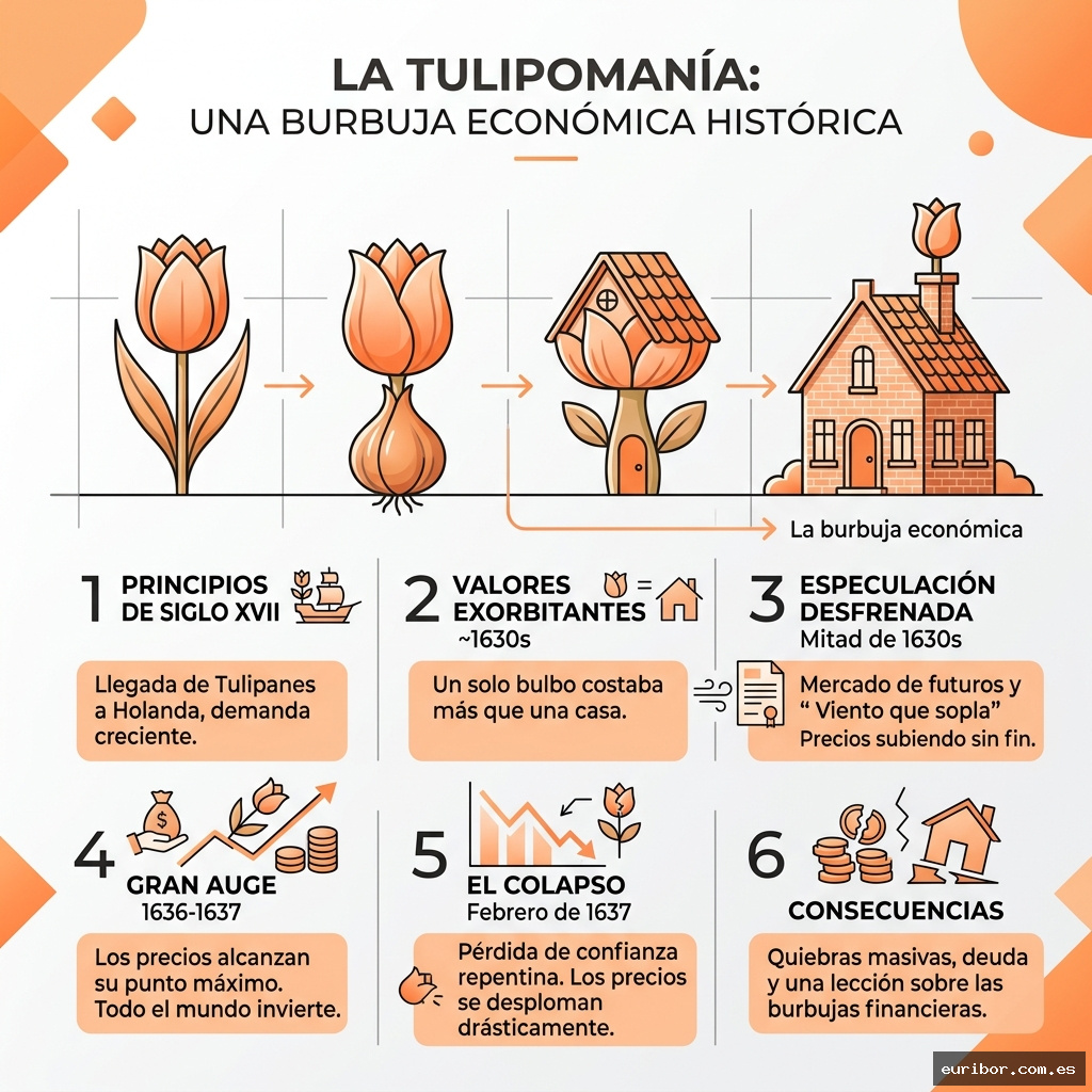 La tulipomanía: Cuando un simple bulbo de flor desató la primera burbuja especulativa de la historia 1