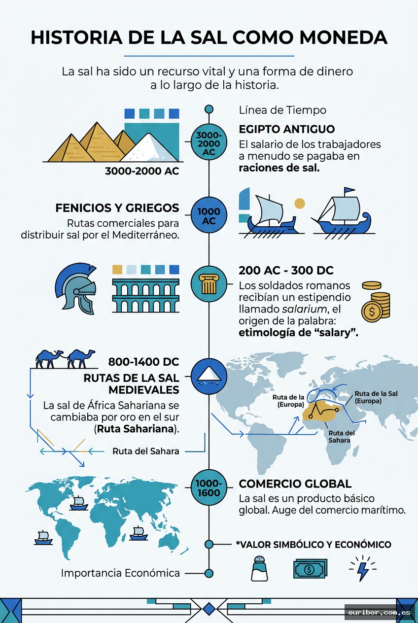 Cuando la sal era dinero: El fascinante origen de la palabra "salario" 1