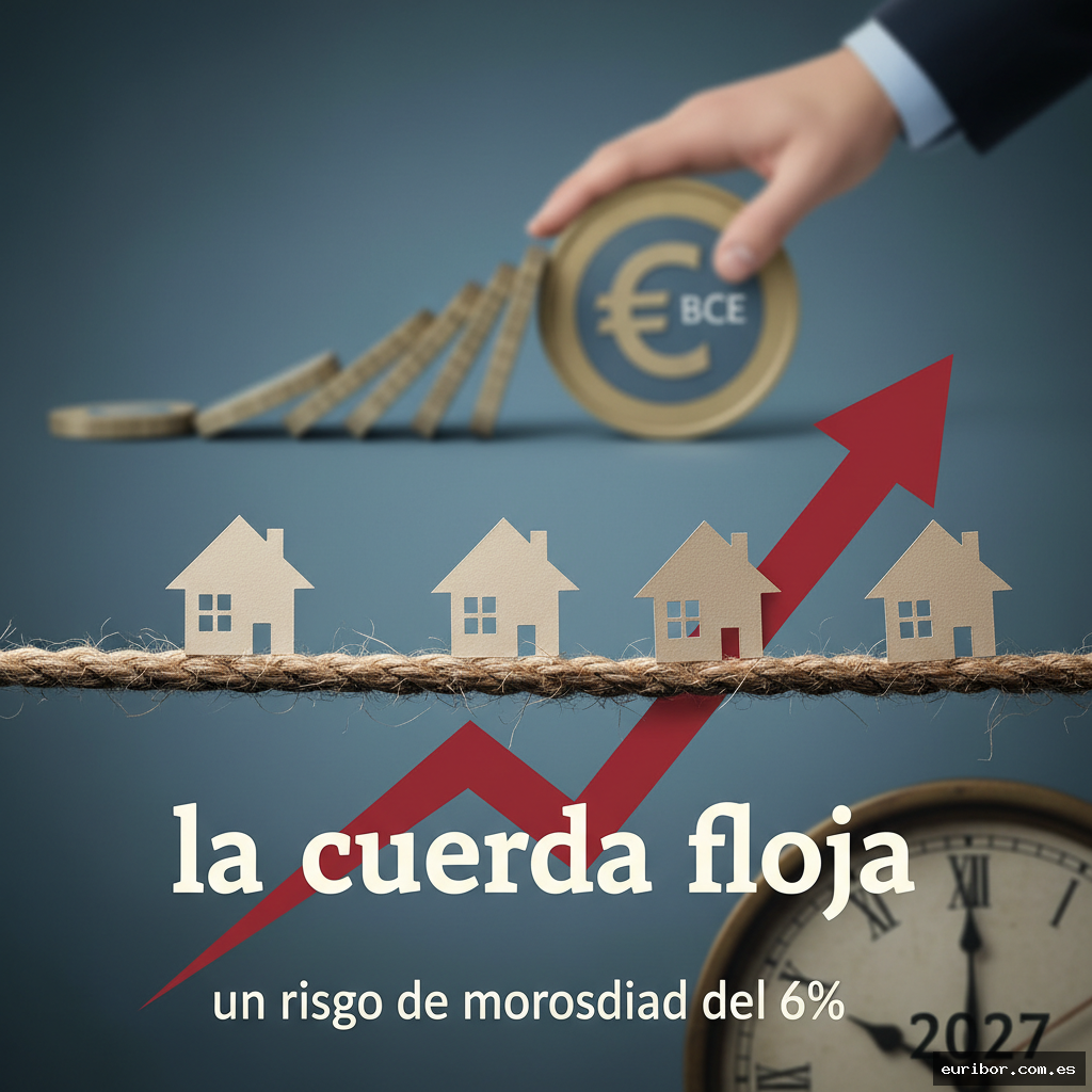 El banco de españa advierte: Hipotecas variables en la cuerda floja con un riesgo de morosidad del 6% en 2027 1