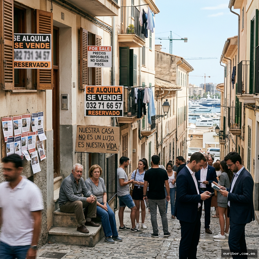 El mercado inmobiliario balear se dispara: La vivienda se convierte en un lujo inaccesible 1