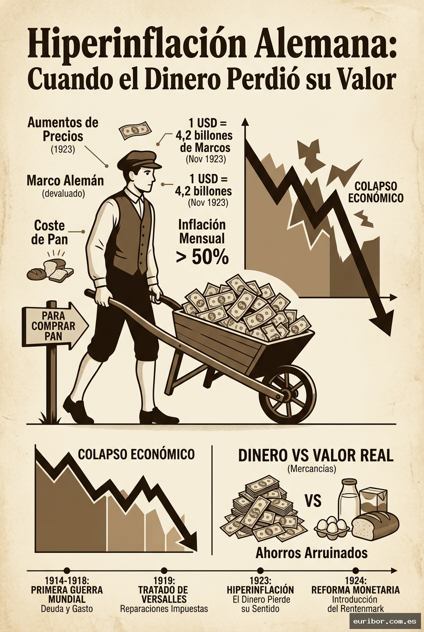 La hiperinflación en alemania: Cuando los billetes se usaban como papel pintado 1
