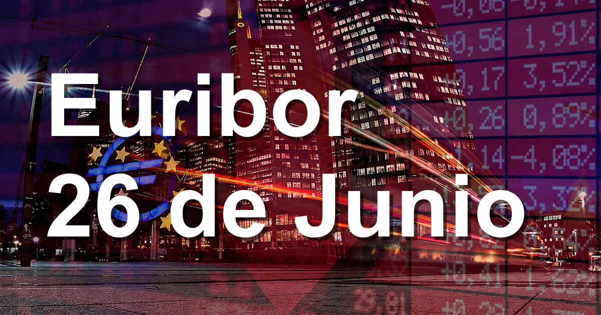 El Euribor termina la semana bajando alegremente 1