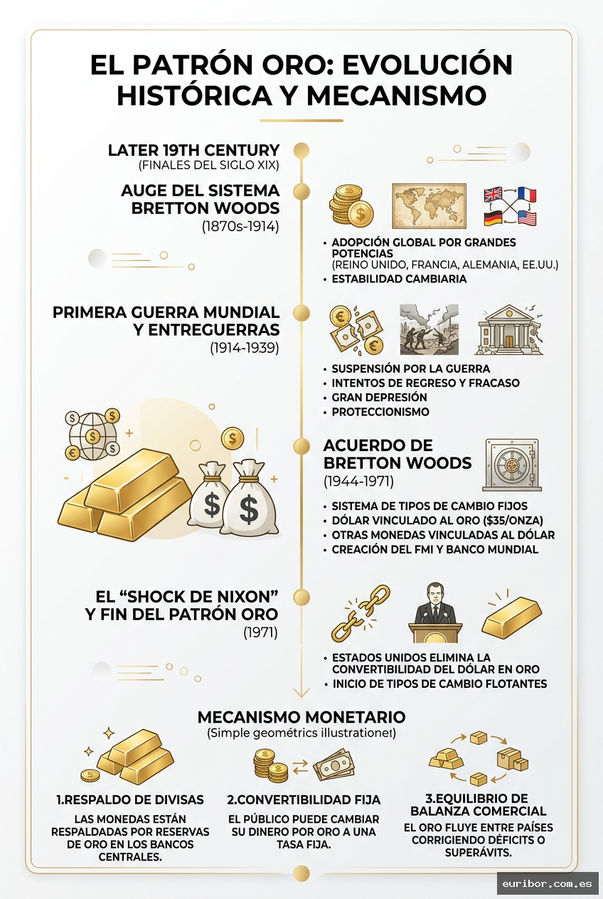 La fascinante historia del patrón oro: Del esplendor económico al abandono definitivo 1
