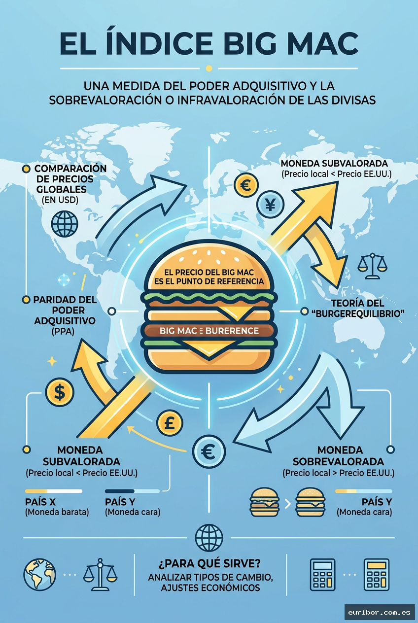 El índice big mac: Cómo medir la economía global con una hamburguesa 1