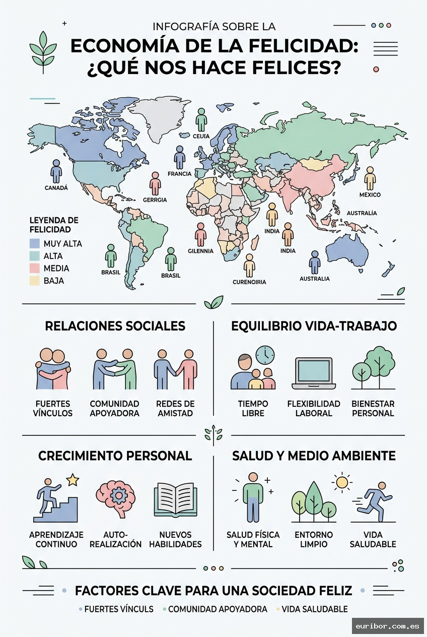 La economía de la felicidad: Un viaje más allá del dinero y los números 1