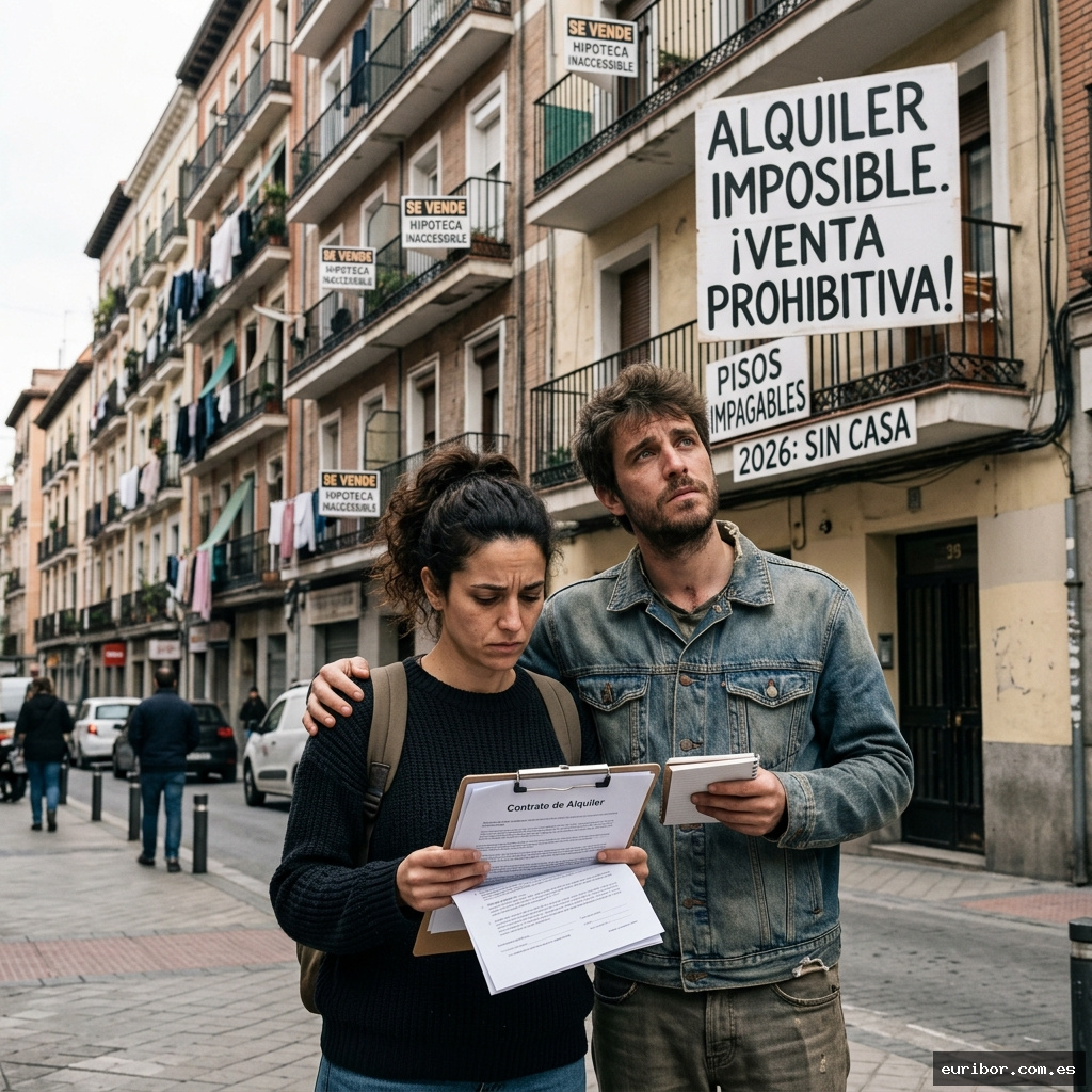 Hipotecas 2026: El drama silencioso de una generación expulsada del mercado inmobiliario 1
