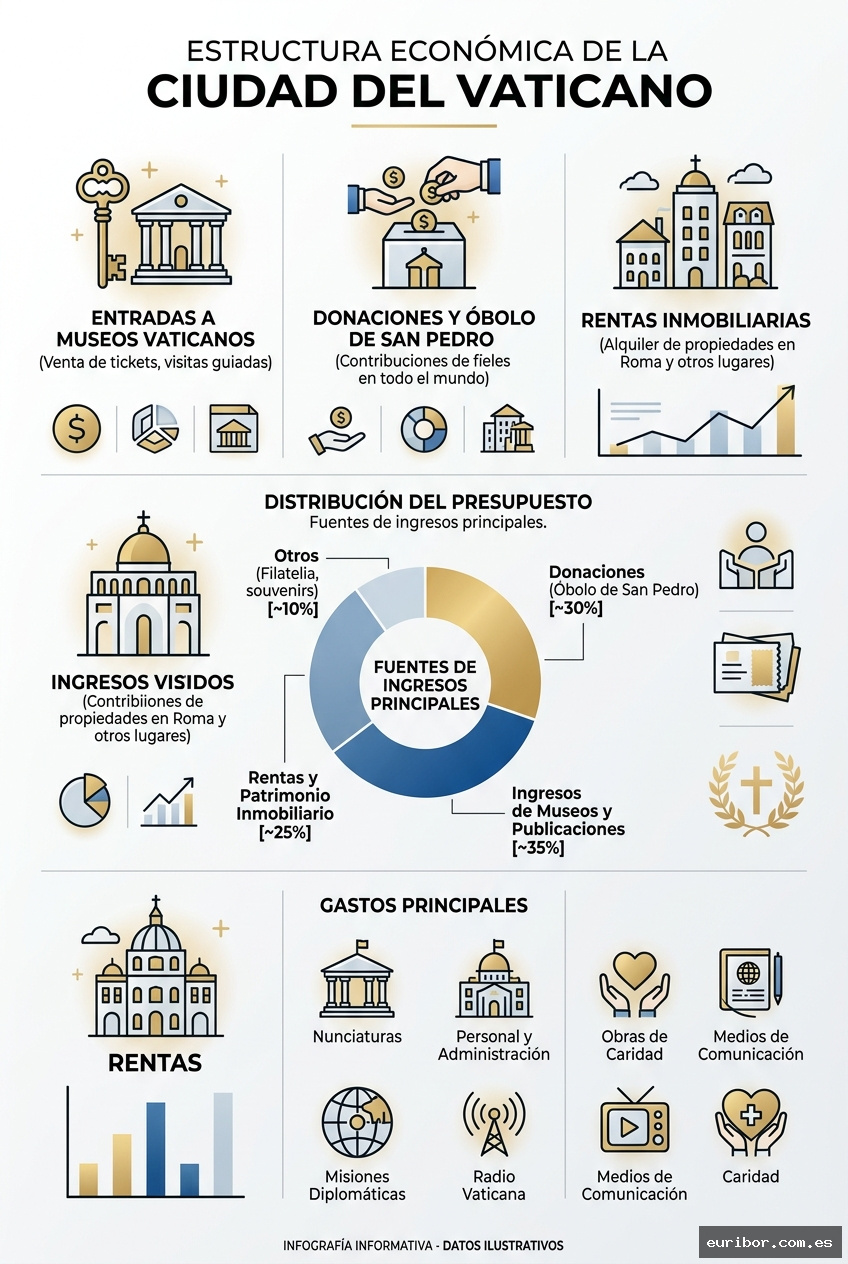 La economía del vaticano: Un misterioso imperio financiero global 1