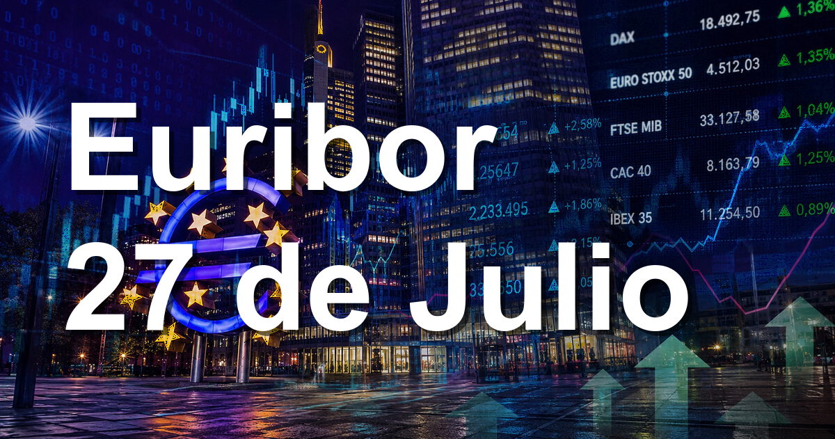 El Euribor comienza la semana bajando un poquito 1
